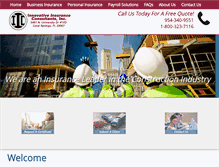 Tablet Screenshot of innovative-insurance.com
